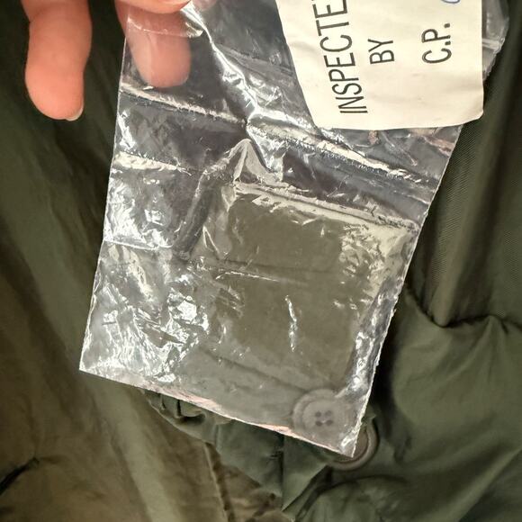 ISSEY MIYAKE Windcoat Vintage Nylon Coat Men's S made in Japan green‎ - Picture 5 of 7